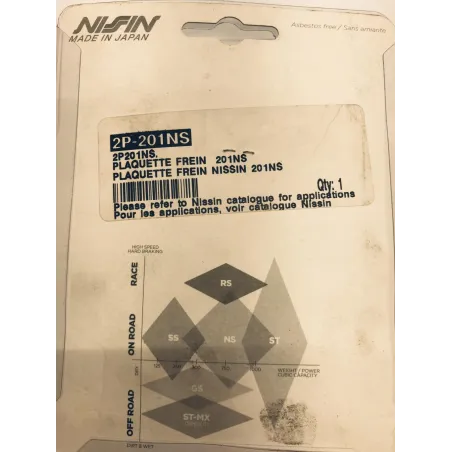Plaquettes de frein avant HONDA VT 800 C 1988-1994
