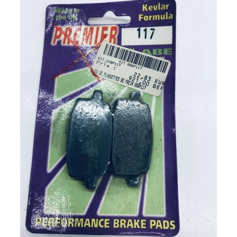 Plaquettes de frein avant PEUGEOT V-CLIC 50 2007-2013