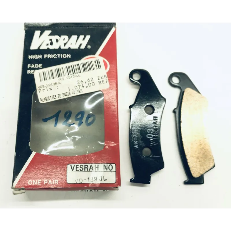 Plaquettes de frein avant HONDA CR 500 R 1987-1994