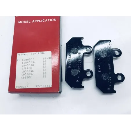 Plaquettes de frein avant HONDA CBR 600 F 1987-1988