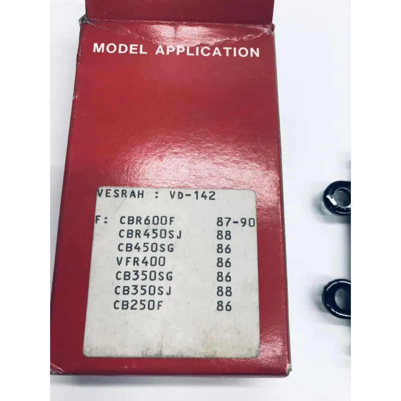 Plaquettes de frein avant HONDA CBR 600 F 1987-1988