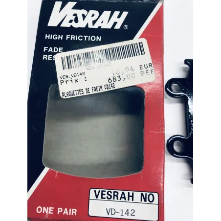 Plaquettes de frein avant HONDA CBR 600 F 1987-1988