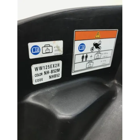 Coffre sous selle HONDA PCX 125 2017-2018