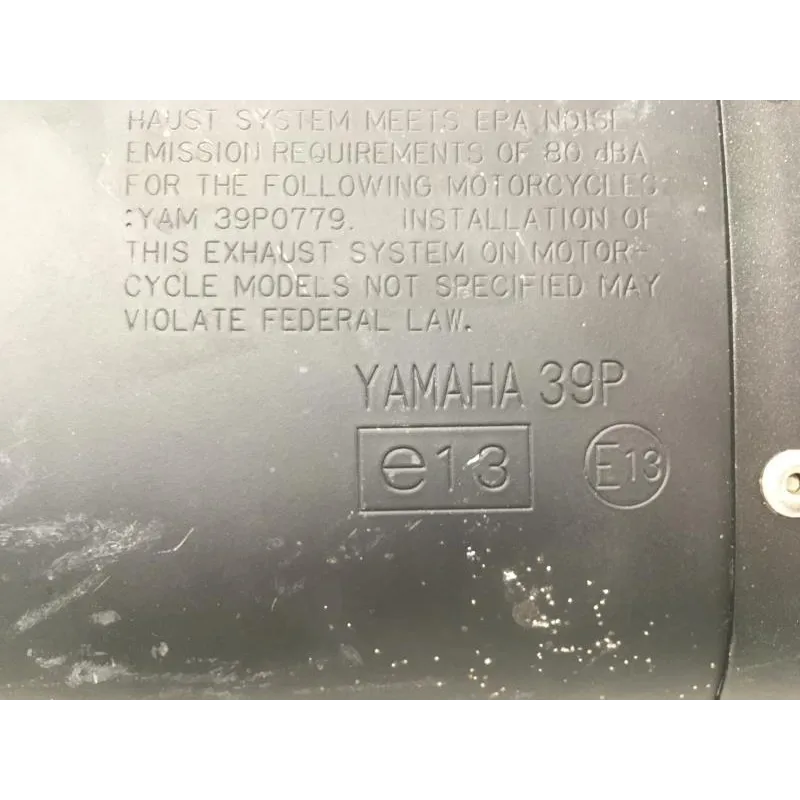 Silencieux (echappement) YAMAHA FZ8 800 2011-2012