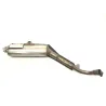 Silencieux gauche (echappement) HONDA XL 1000 V 1999-2001 VARADERO Silencieux gauche (echappement) HONDA XL 1000 V 1999-2001 VARADERO