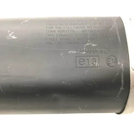 Silencieux (echappement) YAMAHA FZ8 800 2013-2015