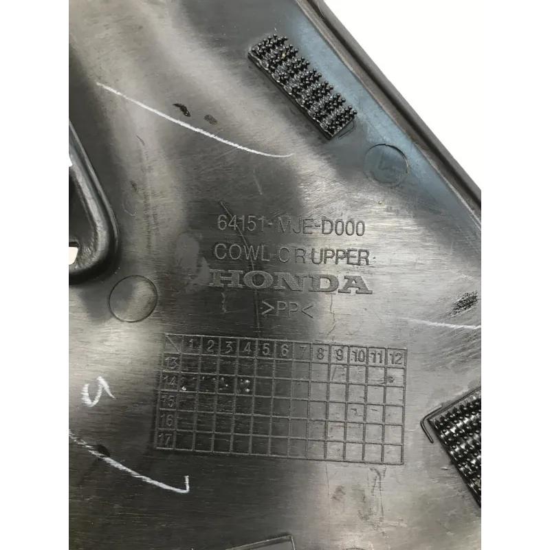 Cache interieur carenage HONDA CBR 650 F 2014-2016