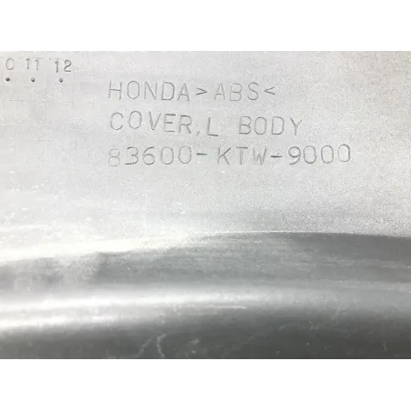 Cache carenage coque arriere droit HONDA SH 300 2007-2010