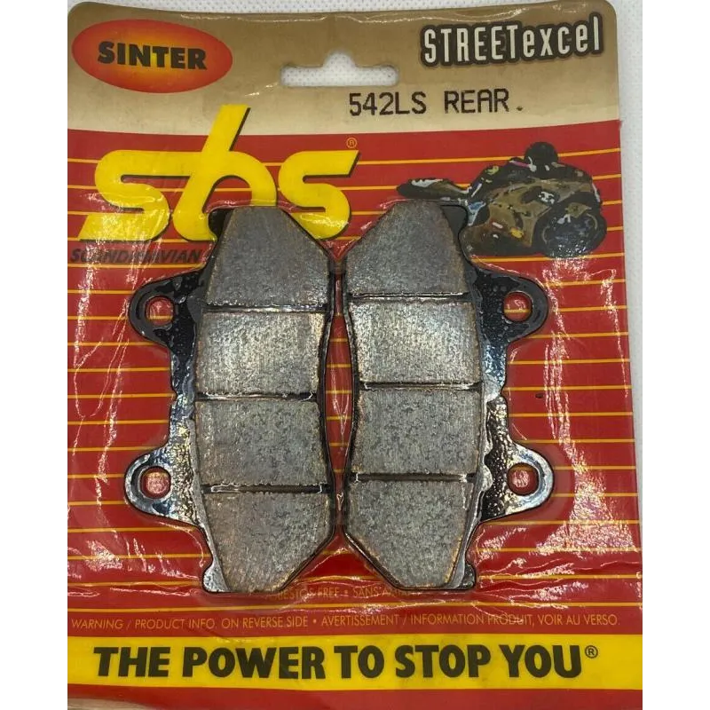Plaquettes de frein arriere HONDA CBR 600 F 1987-1988