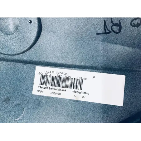 Cache flanc de carenage gauche BMW R 1200 RT 2010-2013 K26