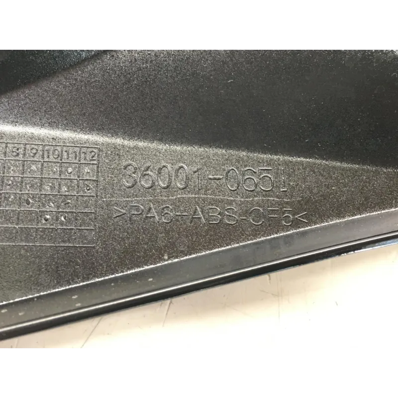 Cache carenage sous selle droit KAWASAKI NINJA 650 2020-2022