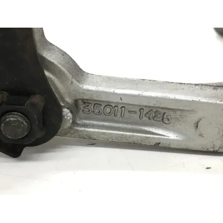 Platine et repose pieds arriere gauche KAWASAKI ZX 10 1000 1988-1990 TOMCAT