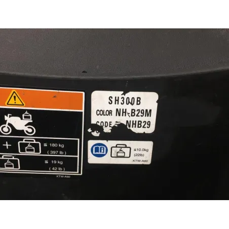 Coffre sous selle HONDA SH 300 2011-2014 ABS