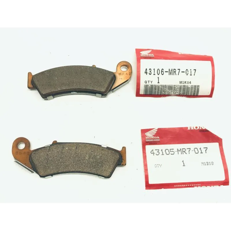 Plaquettes de frein arriere HONDA VFR 750 R 1987-1990