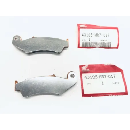 Plaquettes de frein arriere HONDA VFR 750 R 1987-1990