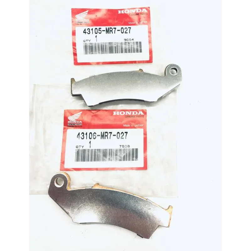 Plaquettes de frein arriere HONDA VFR 750 R 1987-1990