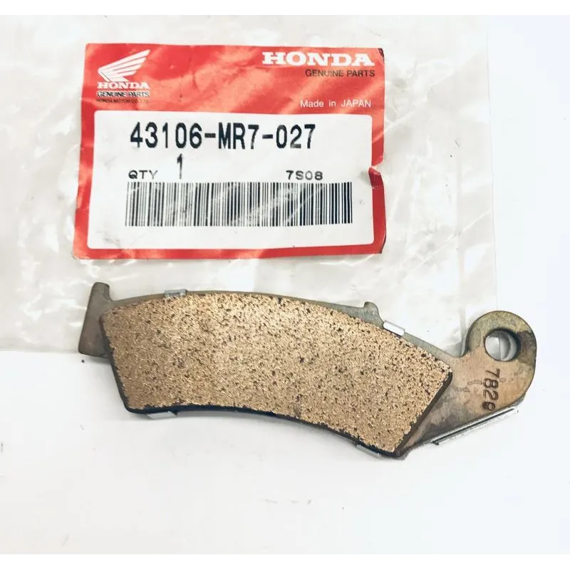 Plaquettes de frein arriere HONDA VFR 750 R 1987-1990