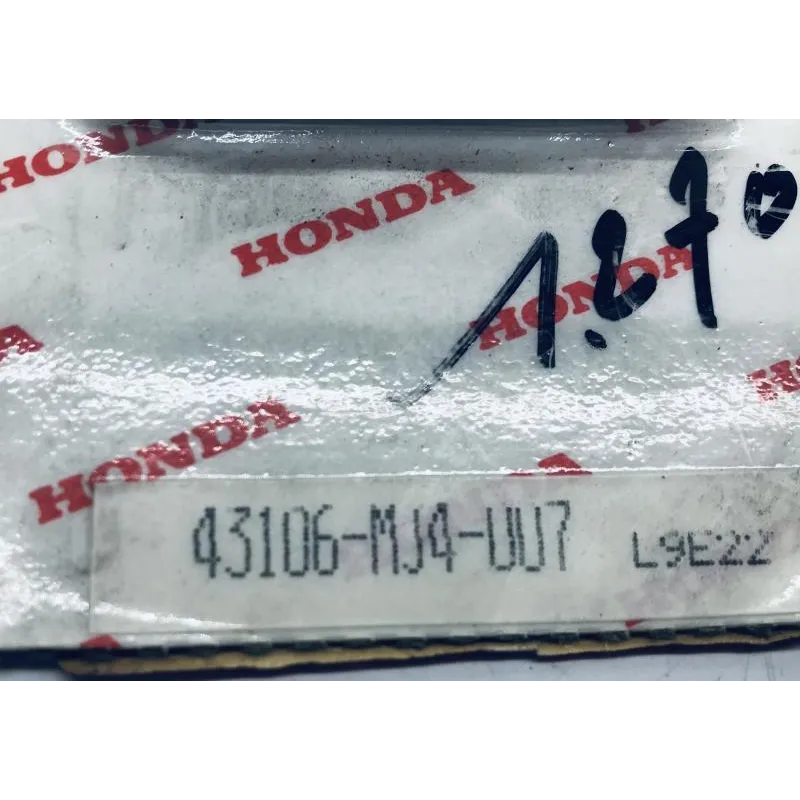 Plaquettes de frein arriere HONDA VF 1000 R 1984-1986
