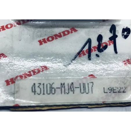Plaquettes de frein arriere HONDA VF 1000 R 1984-1986