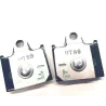Plaquettes de frein arriere HONDA VF 1000 R 1984-1986 Plaquettes de frein arriere HONDA VF 1000 R 1984-1986