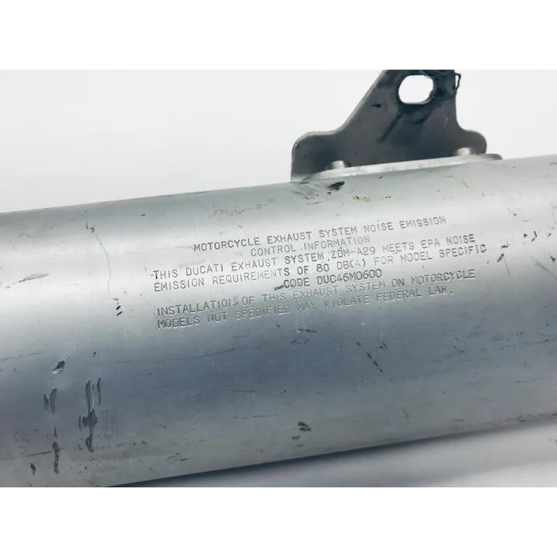 Silencieux droit (echappement) DUCATI MONSTER 620 2002-2006