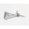 Platine et repose pieds arriere gauche SUZUKI SV 650 S 1999-2002 Platine et repose pieds arriere gauche SUZUKI SV 650 S 1999-2002