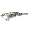 Platine avant gauche YAMAHA GTS 1000 1993-1998 Platine avant gauche YAMAHA GTS 1000 1993-1998
