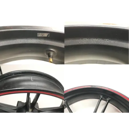 Jante arriere YAMAHA YZF 125 R 2008-2013
