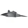 Cache carenage sous selle gauche KAWASAKI Z 800 2013-2016