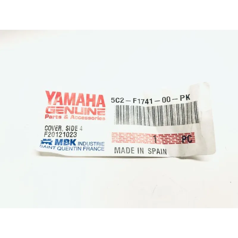 Cache carenage coque arriere droit YAMAHA YN 50 2012-2016 NEO'S