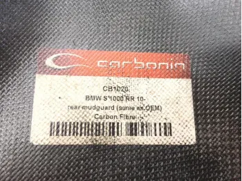 Garde boue arriere carbone BMW S 1000 RR 2013-2015 HP4
