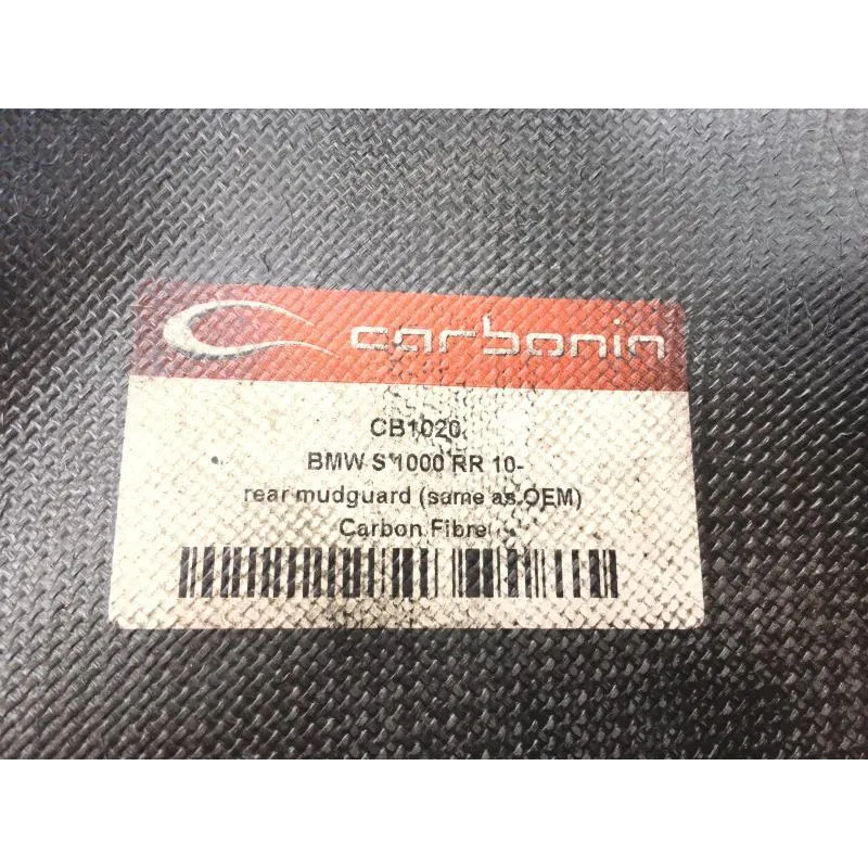 Garde boue arriere carbone BMW S 1000 RR 2013-2015 HP4
