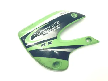 Cache carenage ecope gauche KAWASAKI KX 65 2000-2004