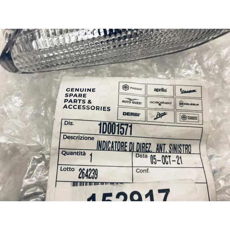 Clignotant avant gauche PIAGGIO TYPHOON 50 2018-2020 2T