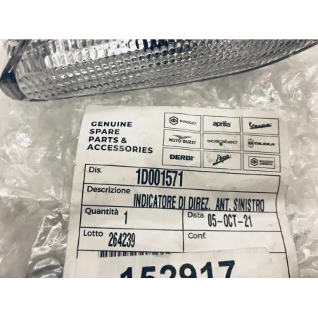 Clignotant avant gauche PIAGGIO TYPHOON 50 2018-2020 2T