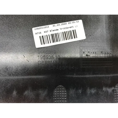 Demi sabot gauche BMW CE 04 2021-2024