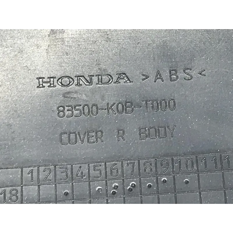 Cache carenage coque arriere droit HONDA NSS 125 2019-2020 FORZA