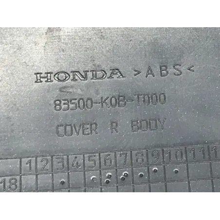 Cache carenage coque arriere droit HONDA NSS 125 2019-2020 FORZA