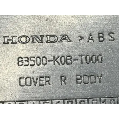 Cache carenage coque arriere droit HONDA NSS 125 2019-2020 FORZA