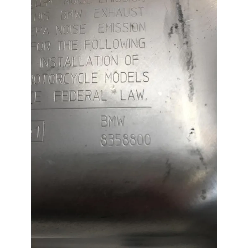 Silencieux (echappement) BMW F 900 R 2020-2022