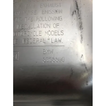 Silencieux (echappement) BMW F 900 R 2020-2022