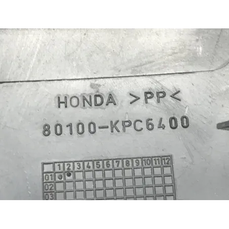 Cache carenage coque arriere HONDA XL V 125 2001-2006 VARADERO