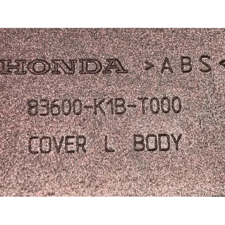 Cache carenage coque arriere gauche HONDA NSS 350 2021-2024 FORZA