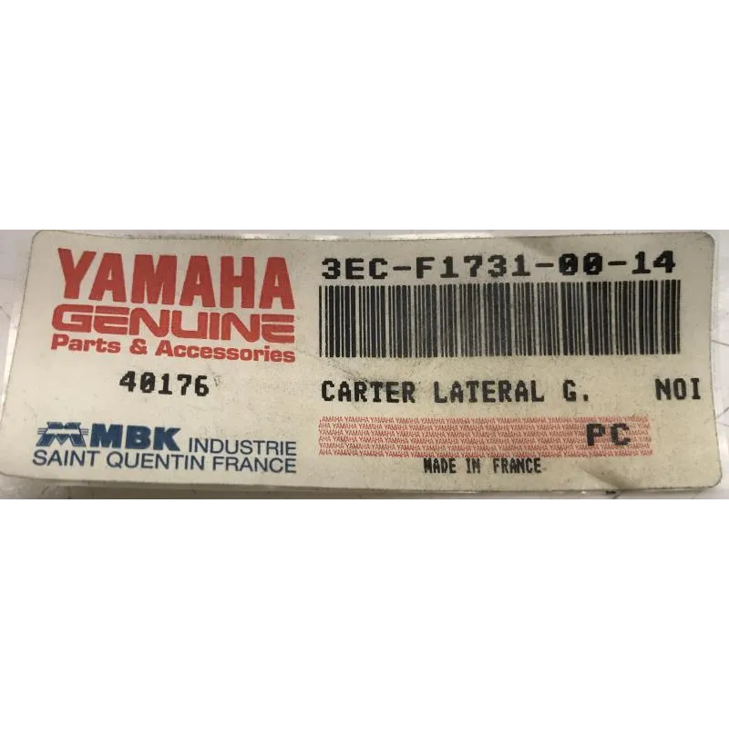 Cache carenage coque arriere gauche YAMAHA YE 50 1992-1996 EVOLIS