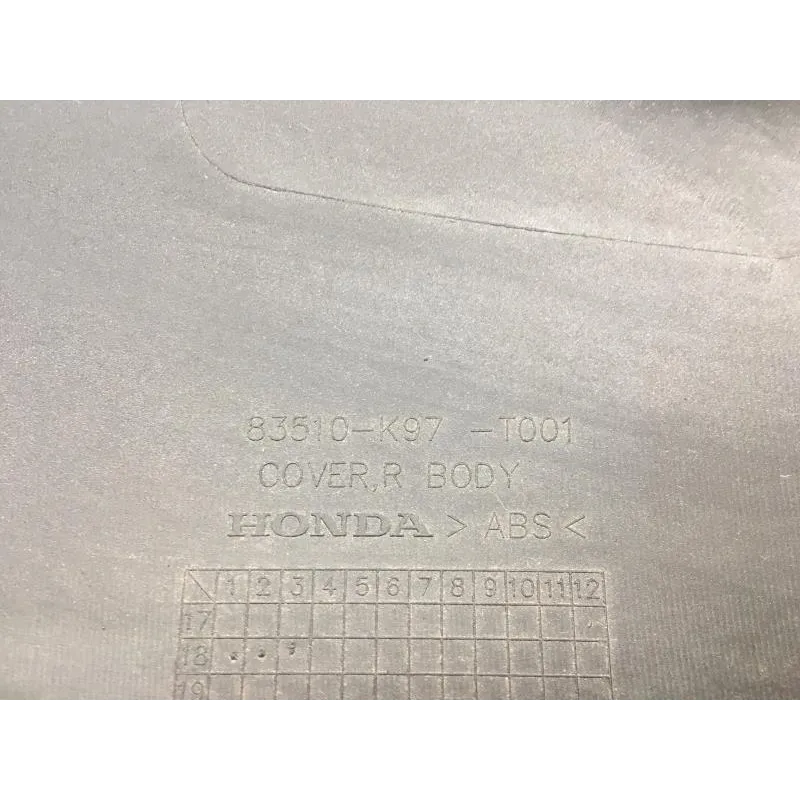 Cache carenage coque arriere droit HONDA PCX 125 2019-2020