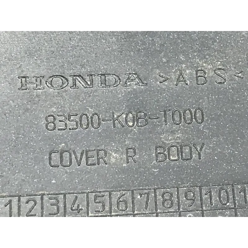 Cache carenage coque arriere droit HONDA NSS 125 2019-2020 FORZA