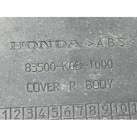 Cache carenage coque arriere droit HONDA NSS 125 2019-2020 FORZA