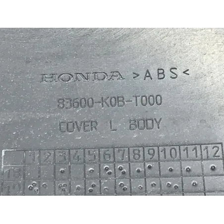 Cache carenage coque arriere gauche HONDA NSS 125 2019-2020 FORZA