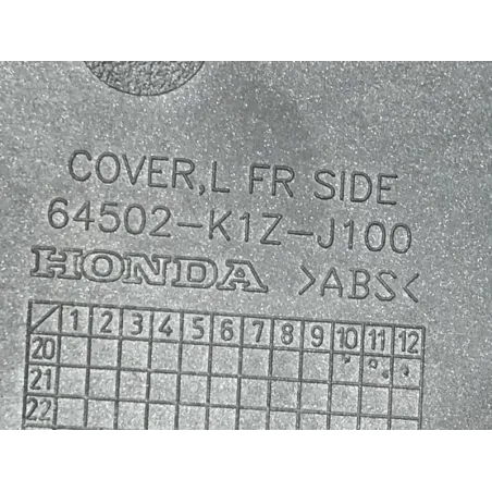 Cache flanc de carenage gauche HONDA PCX 125 2021-2022