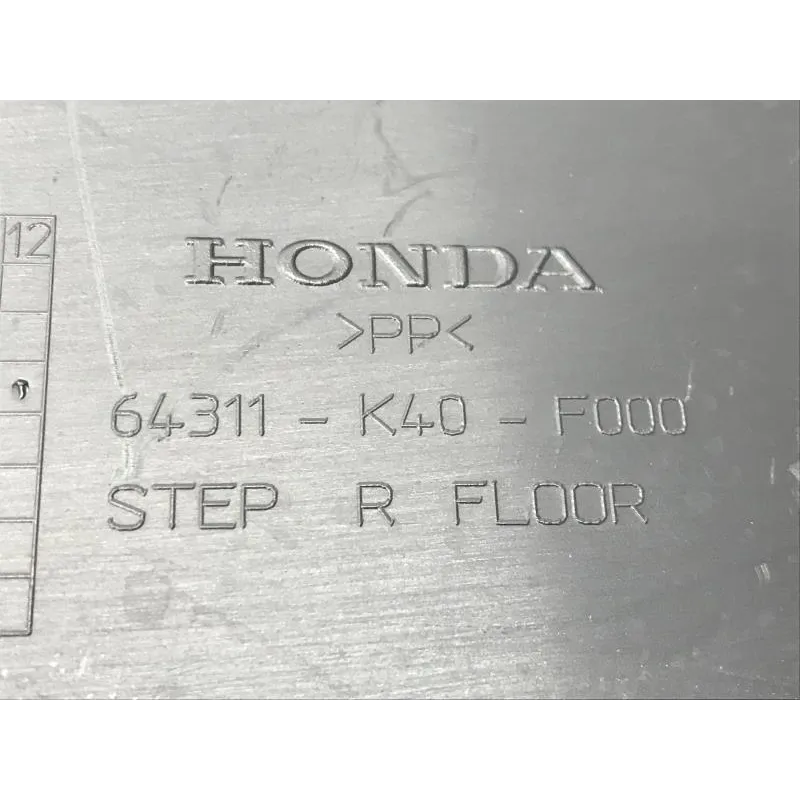 Plancher marche pied droit HONDA NSS 125 2017-2018 FORZA